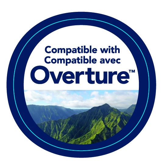 兼容Overture™连接室内空气质量系统